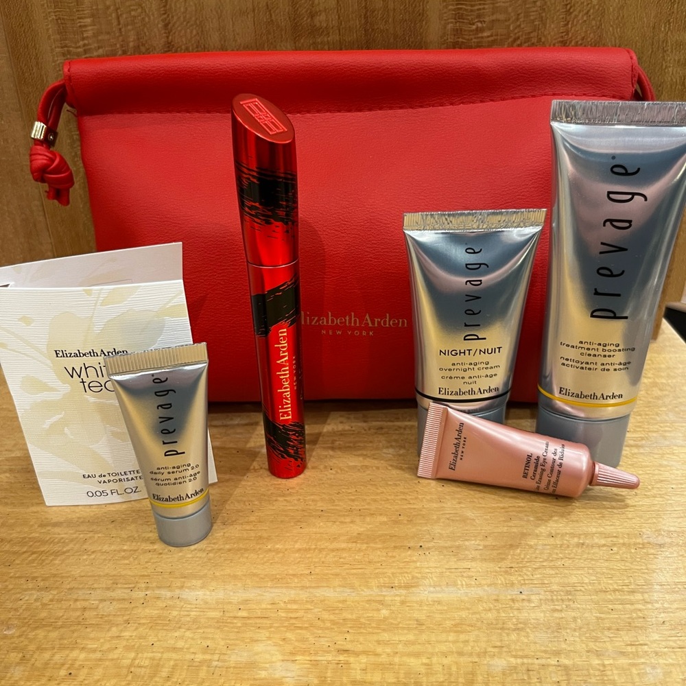 PREVAGE skincare set AND full size Grand Entrance Mascara.